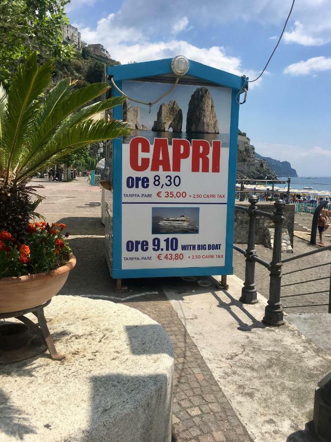 La Conchiglia Βίλα Minori Εξωτερικό φωτογραφία